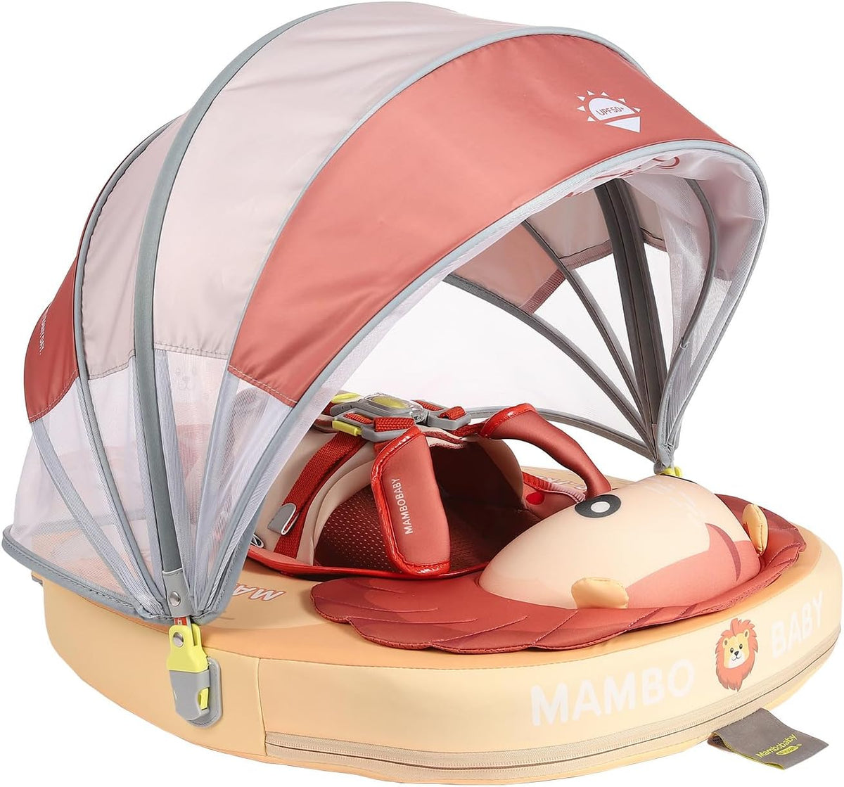 Mambobaby Float Deluxe non-inflatable baby pool float with sun canopy - view 5