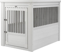 New Age Pet ECOFLEX Large Furniture Style Dog Crate & End Table - Antique White / 35.4"L x 24.0"W x 28.0"H - image 4