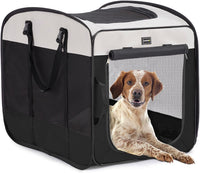 Dog Kennels and Crates for Medium Dogs - Black / 32.0"L x 21.0"W x 26.0"H