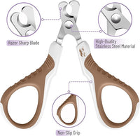 Mr. Pen Cat Nail Trimmer - Brown, Claw Clippers for Cats & Kittens, Also Suitable for Small Dogs