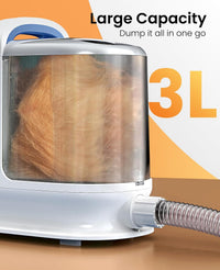 oneisall Dog Grooming Vacuum Kits with Pet Clipper – Essentials for Dogs - image 3