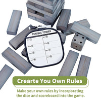 ApudArmis Giant Tumble Tower - L-4.2FT / Gray - image 3