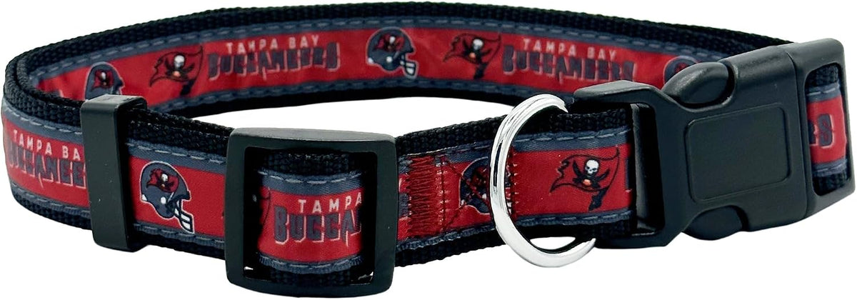 NFL Vikings Dog & Cat Collar - Tampa Bay Buccaneers / Small