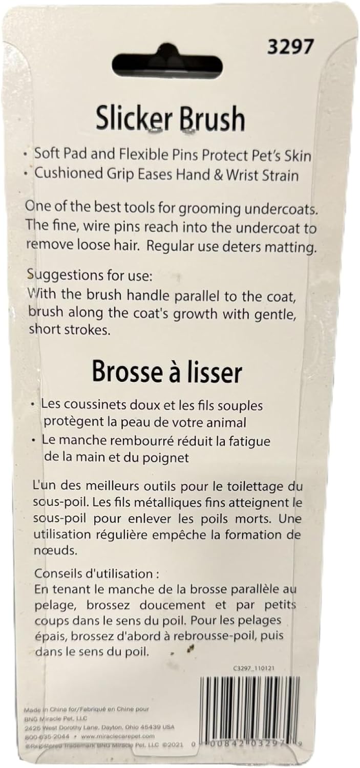 Miracle Care Small Slicker Brush for Cats – Essentials for Cats - Small / Slicker Brush for Cats - image 3