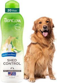 TropiClean Dog Conditioner - Lime & Cocoa Butter / 20 oz