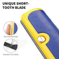 Dog Brush for Shedding, Deshedding Grooming Tool for Dogs & Cats, Pet Hair Remover, Cat Deshedding Comb, Professional Grooming Tool, Easy to Clean, Pet Grooming Brush for Dogs and Cats