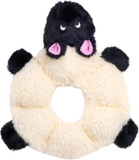 ZippyPaws Loopy No Stuffing Dog Toys to Keep Them Busy, 10" - Sheep / 10 x 8 x 1 in (Pack of 1) - image 2