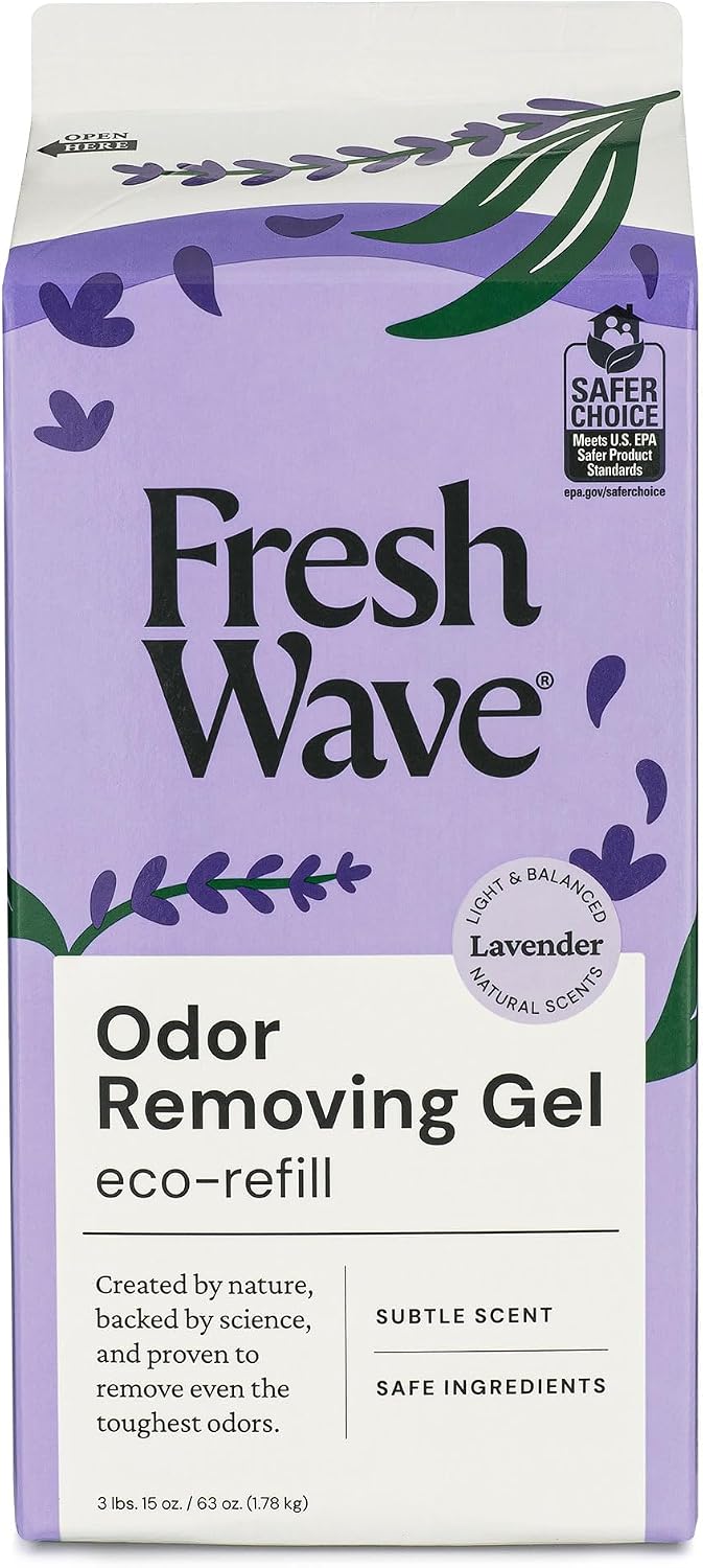 Fresh Wave Lemon Odor Removing Gel Refill - Lavender / 63 Fl Oz (Pack of 1)