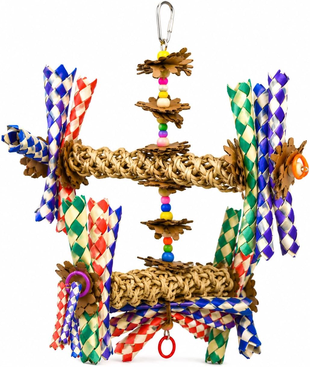Bonka Bird Toys 1547 Natural Helix - Double / Multi-colored