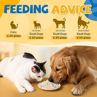 gazeupon Freeze Dried Chicken Treats for Dogs & Cats, Single Ingredient Natural and Healthy Training Treats & Food Topper, High Protein Dog Snacks,10.58 oz