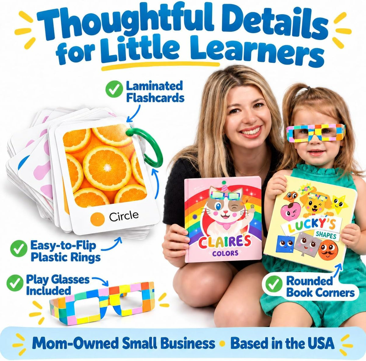 TOYVENTIVE learning toys set for 2 year olds with books, puzzles and matching games - view 17