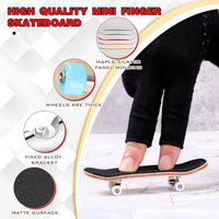 Charniol two mini wooden finger skateboards with wheels and screwdrivers - view 5