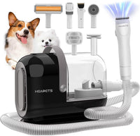 HEAPETS Dog Grooming Vacuum Kit - Black