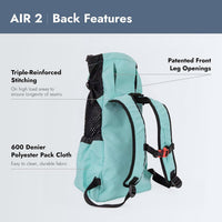 K9 Sport Sack Air 2 - Small, Arctic Gray – Essentials for Dogs - Slate Blue / Medium - image 4