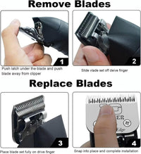 10# Grooming Ceramic Pet Clipper Blades Compatible with Andis & Oster - Silver / 13 Pack - image 3