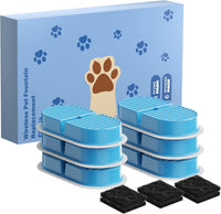 VKIMISS Cat Water Fountain Filters: Pet Water Dispenser Filter - Filters 6pcs