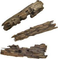 PINVNBY Natural Driftwood for Aquarium Decor Fish Tank Decorations - L:Honeycomb wood (7.87- 11.8 inches/3 Pack)