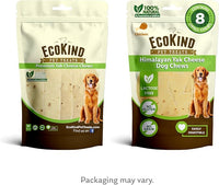 EcoKind Premium Gold Yak Cheese Himalayan Dog Chews, Healthy Dog Treats for Small Dogs, All Natural, High Protein Dog Chew, Chicken, Small - 8 Chews
