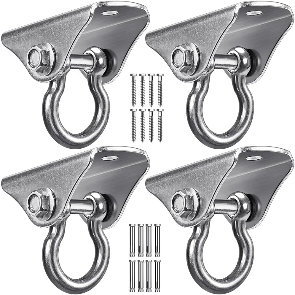 BeneLabel heavy duty swing hanger, 304 stainless steel ceiling mount with detachable ring - view 4
