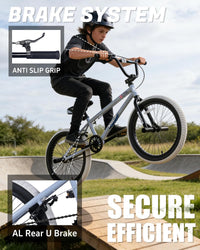vollsch RUCKUS 20 inch kids freestyle BMX bike with pegs - view 32