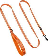 6FT Reflective Dog Leash for Small Medium Dogs, 5/8" Width - Orange / 5/8''x 6 FT - image 3