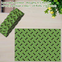 Green Dog Poo Bags Lavender scent, 270 Large Poop Bags - 270green - image 3
