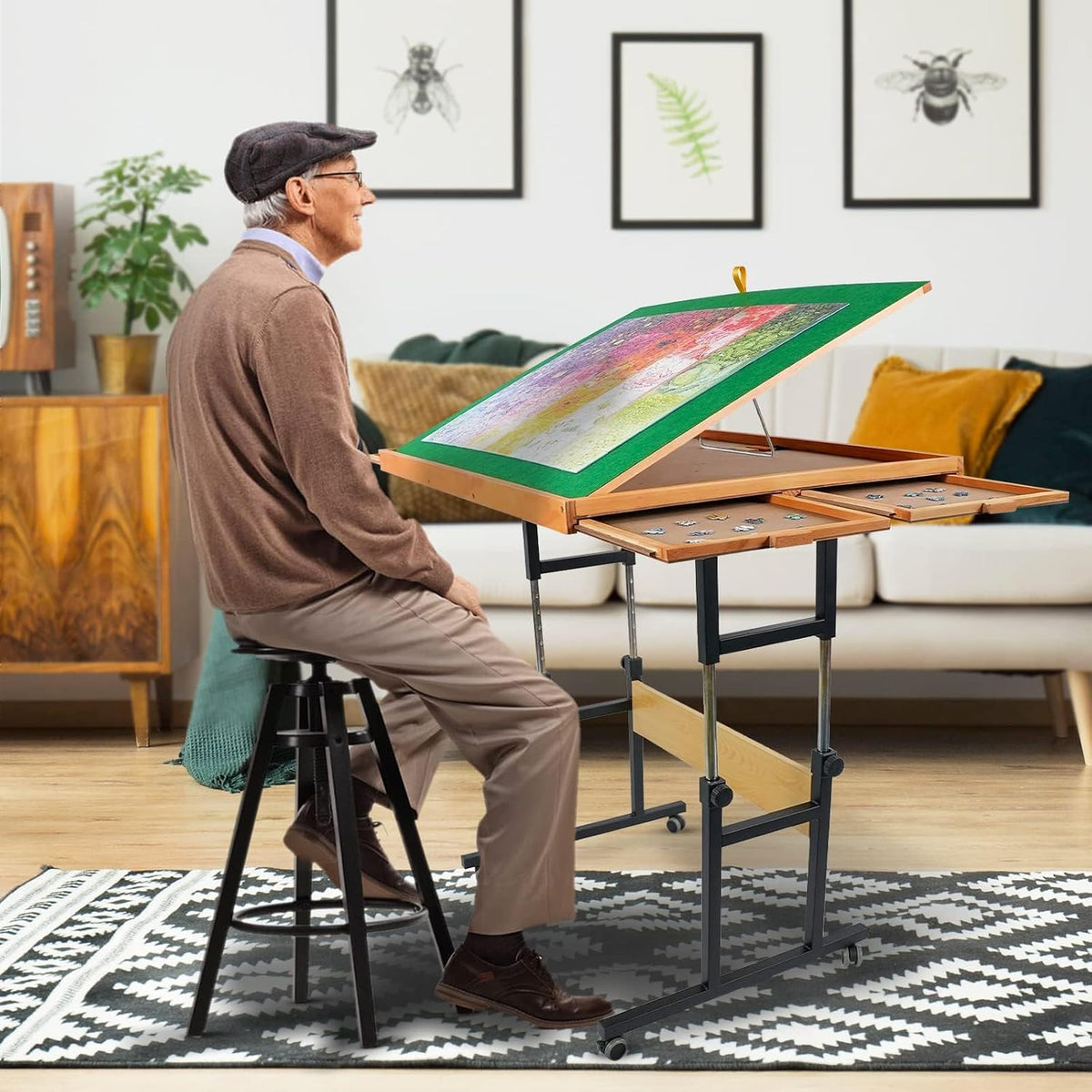 ALL4JIG 1500 Piece Puzzle Table with Legs - image 2