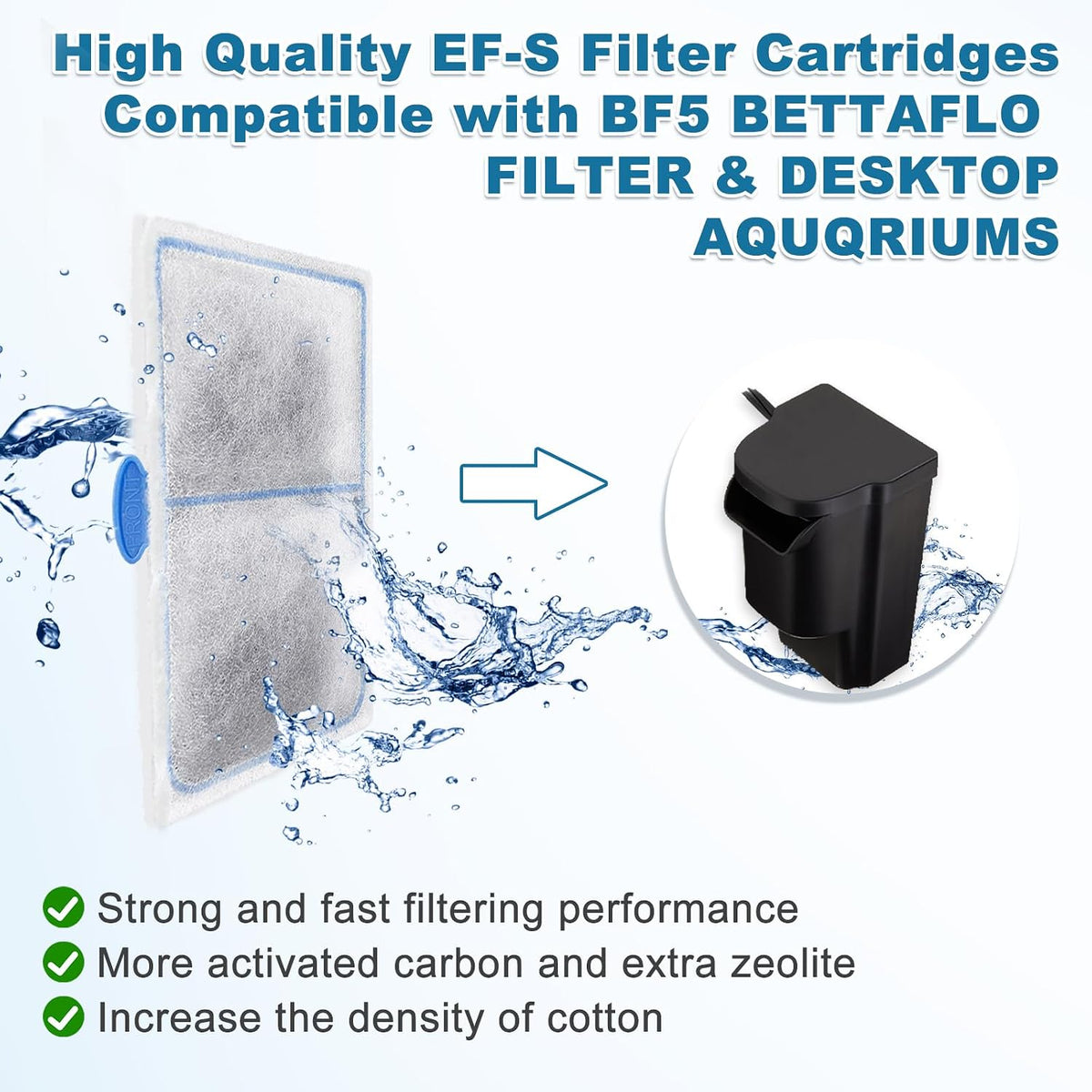 24 Pack Filter Cartridges Compatible with EF-S Element and BF5 - 24 Pack - image 2