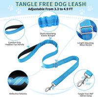 Lukovee Small Dog Harness and Leash Set, No Pull Soft Padded, XS - Light Blue / S ( Chest 17.5'' ~ 22'') - image 3