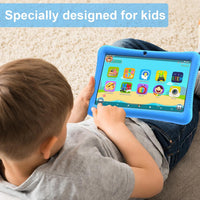 Kids Tablet 10 inch, Tablet for Kids 3-7 Android 32GB - Blue - image 3