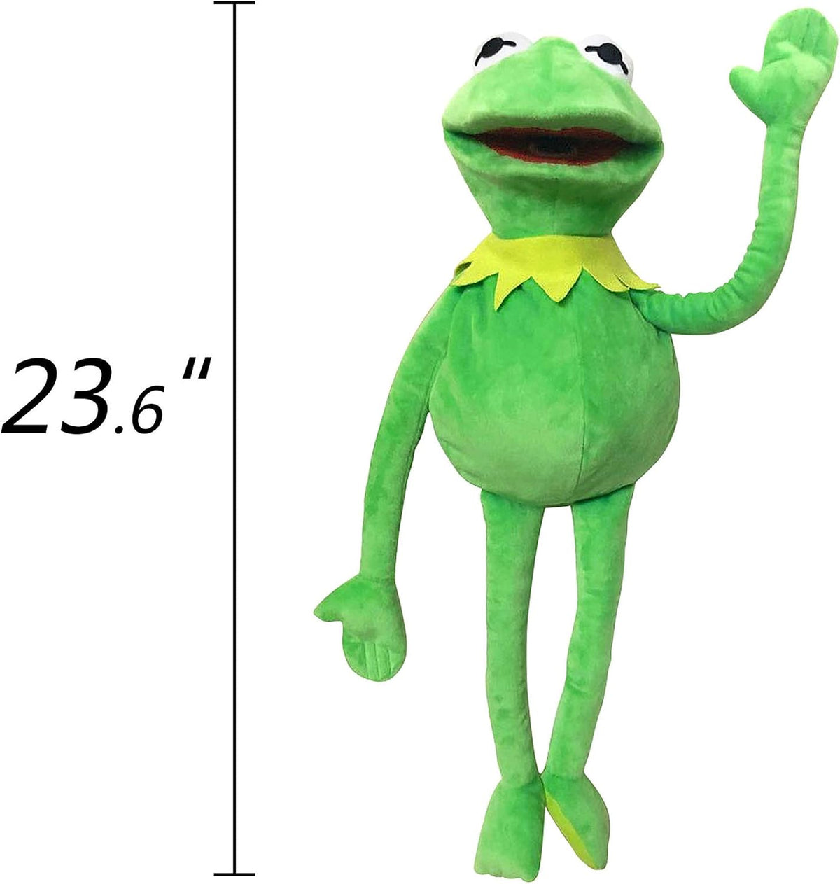 Kermit Frog Hand Puppet 24" The Kermit Frog Stuffed Plush Toy - image 2