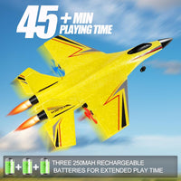 Crohorizon foam RC airplane for beginners with six-axis gyro and lights - view 17