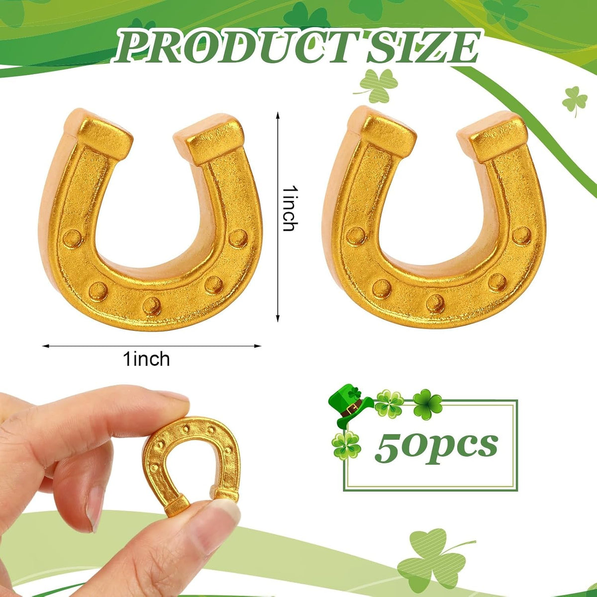 JUNEBRUSHS 50 Pcs Mini Pumpkins Fake Pumpkins Artificial Pumpkins - Horseshoe Style - image 3