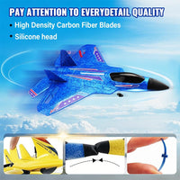 RC Plane, F22 RC Airplane Fighter Ready to Fly - Blue Kf803 - image 3