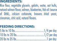 N-Bone Puppy Teething Rings Salmon Flavor Dog Treat, 6 Count Bag, 7.2-oz