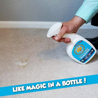Pro Strength Carpet Odor & Stain Remover Works Like Magic in a Bottle on Tough Urine Feces Vomit and Even red Wine Too! 24 fl.oz