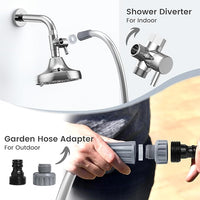 Dog Shower Attachment, Dog Shower Wand for Fast and Easy Washing Dog, Pet Shower Head with 3 Spray Modes, 8-Foot Hose, Indoor Outdoor Bath Your Dog