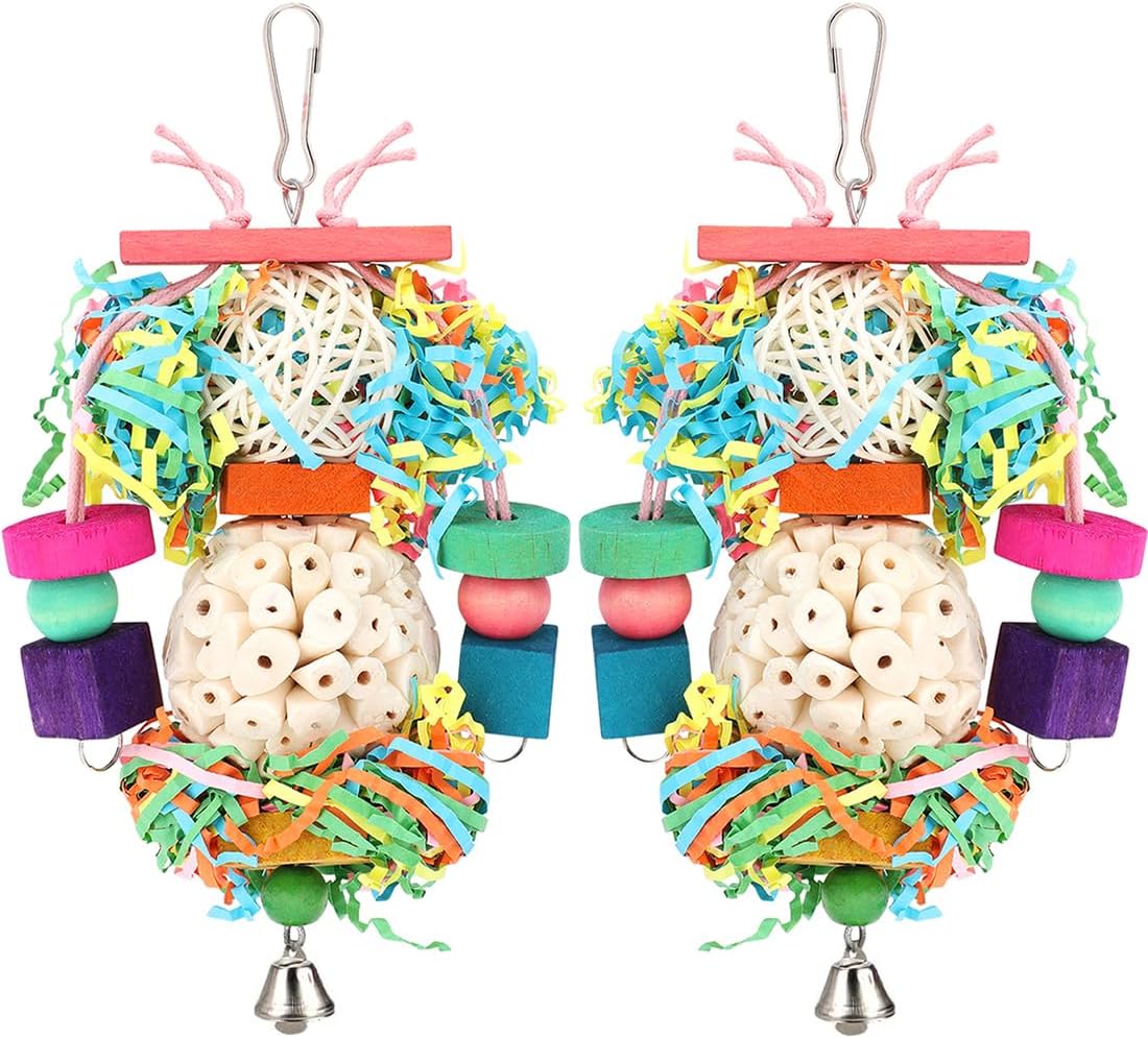 Bird Toys, Cockatiel, Conure, Love Birds, Parakeets - Medium B