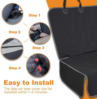 Dog Car Seat Cover for Back Seat - Truck-Gray / Truck Bench-61"W / 1 - image 3