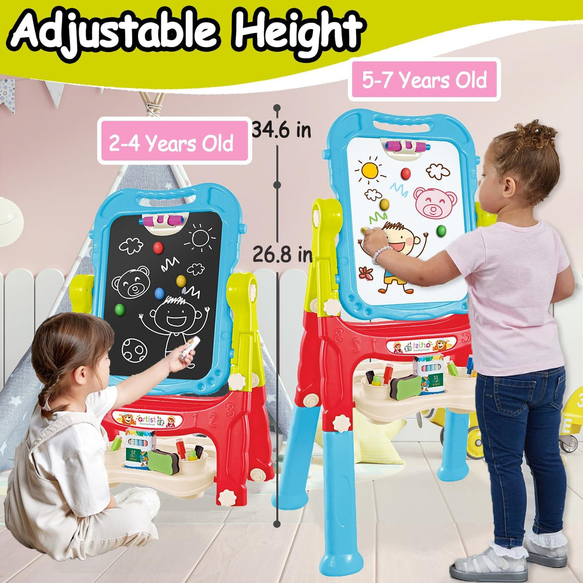 Toddler Art Easel for Kids - image 4