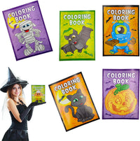 The Dreidel Company Halloween coloring books, 12 booklets with ghosts, witches and pumpkins - view 7