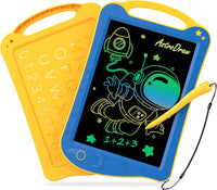 Astrodraw Drawing Pad, LCD Writing Tablet for Kids - Blue/Yellow