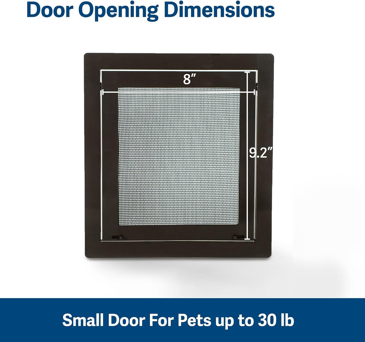 PetSafe Screen Door for Dogs & Cats, Up to 100 lb - Small (Pack of 1) - image 3