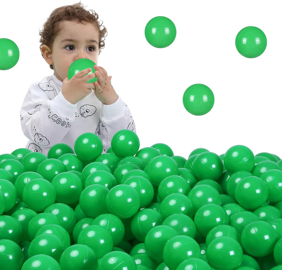 STARBOLO 2.2 inch crush proof ball pit balls in macaron colors with storage bag - view 17