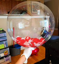 20 Inch Bobo Balloons, Large Bubble Balloons - 20 Inches/30 Pack / Transparent - image 2