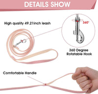 TIESOME Cat Harness and Leash Set - Rabbit - image 3