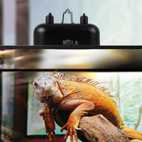 15inch Dual Reptile Light Fixture Dual Reptile Heat Lamp – Essentials for Reptiles And Amphibians - 15inch with 2PCS 150W ceramic heat emitter - image 4