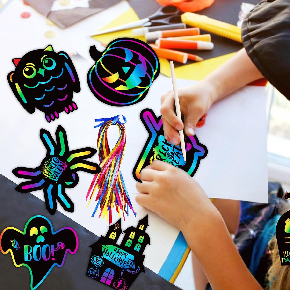 MGparty Halloween Crafts for Kids - 48PCS - image 4