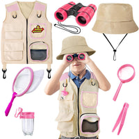 YOPINSAND Kids Explorer Kit & Bug Catcher Kit - Pink