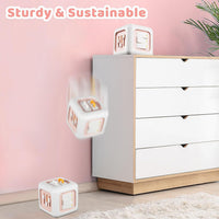 SOCBTNSO Montessori Busy Cube Travel Toy - Pink - image 4